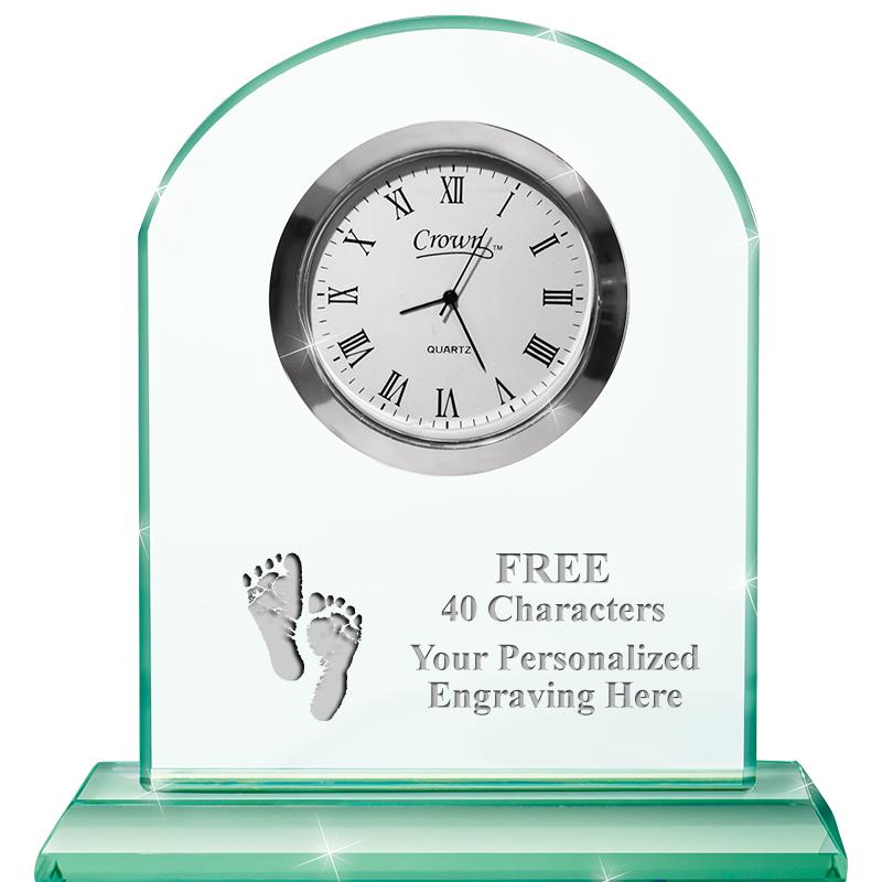 EMERALD CRYSTAL CLOCK