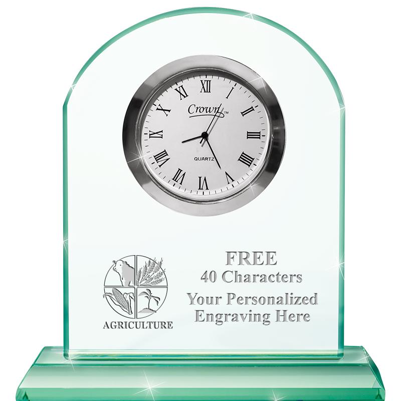 EMERALD CRYSTAL CLOCK