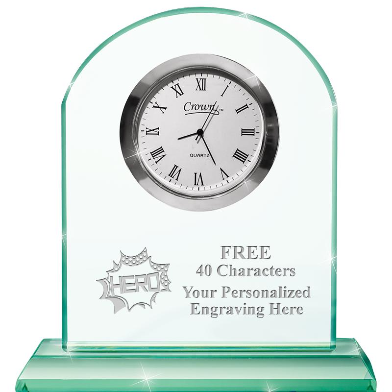 EMERALD CRYSTAL CLOCK