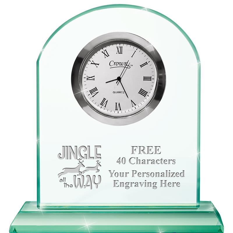 EMERALD CRYSTAL CLOCK