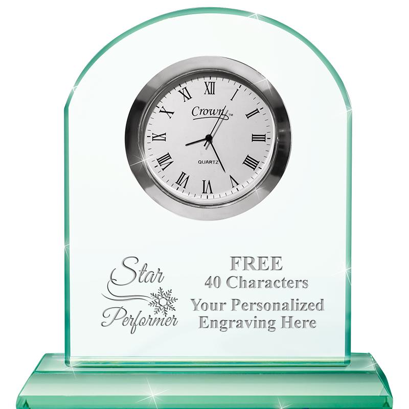 EMERALD CRYSTAL CLOCK