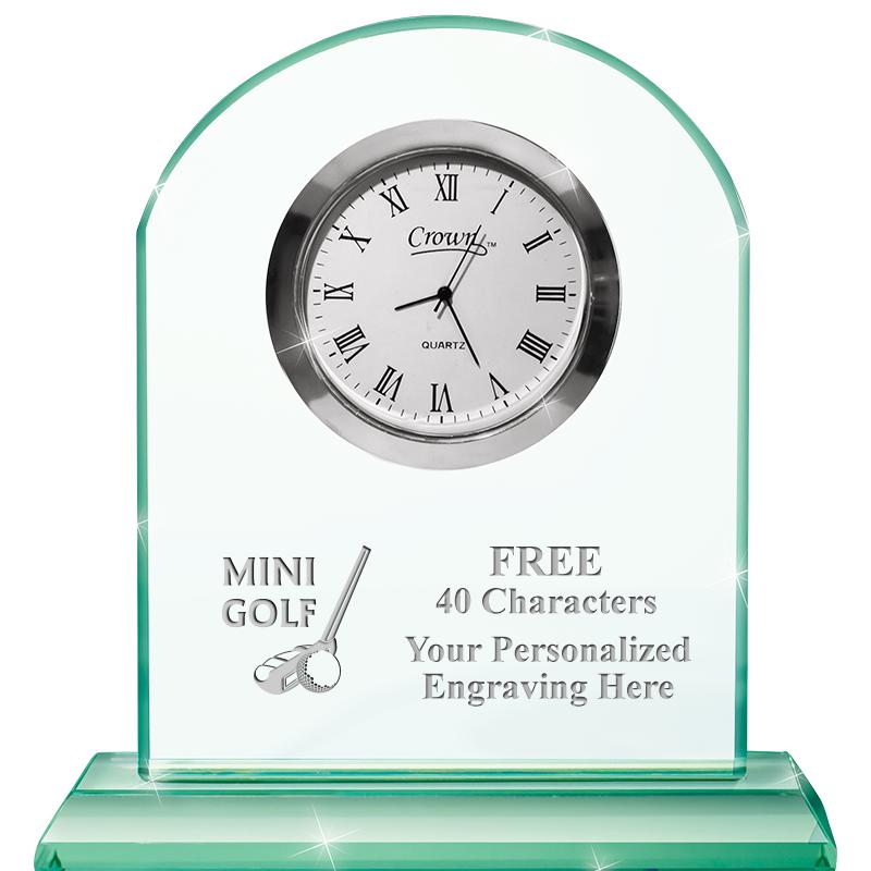 EMERALD CRYSTAL CLOCK