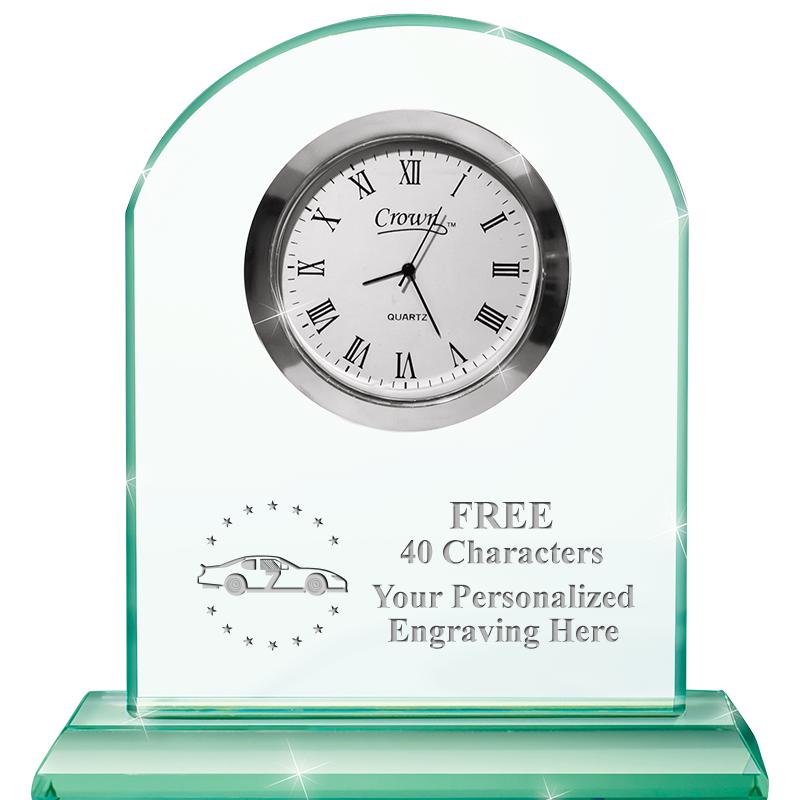 EMERALD CRYSTAL CLOCK