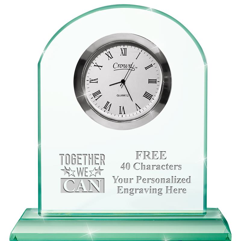 EMERALD CRYSTAL CLOCK