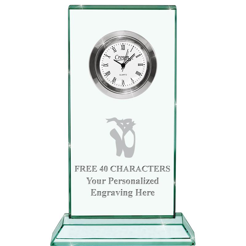 4.75" JADE DUO CLOCK CRYSTAL