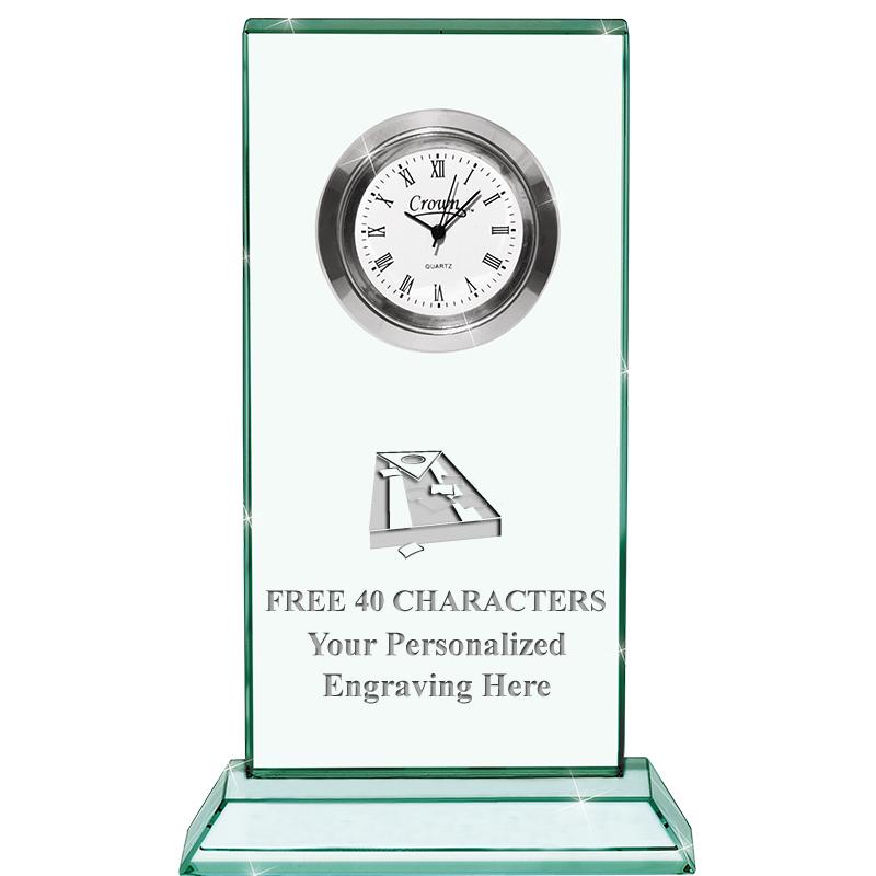 4.75" JADE DUO CLOCK CRYSTAL