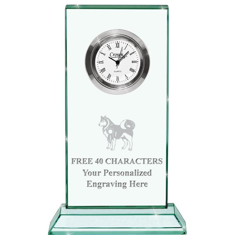 4.75" JADE DUO CLOCK CRYSTAL