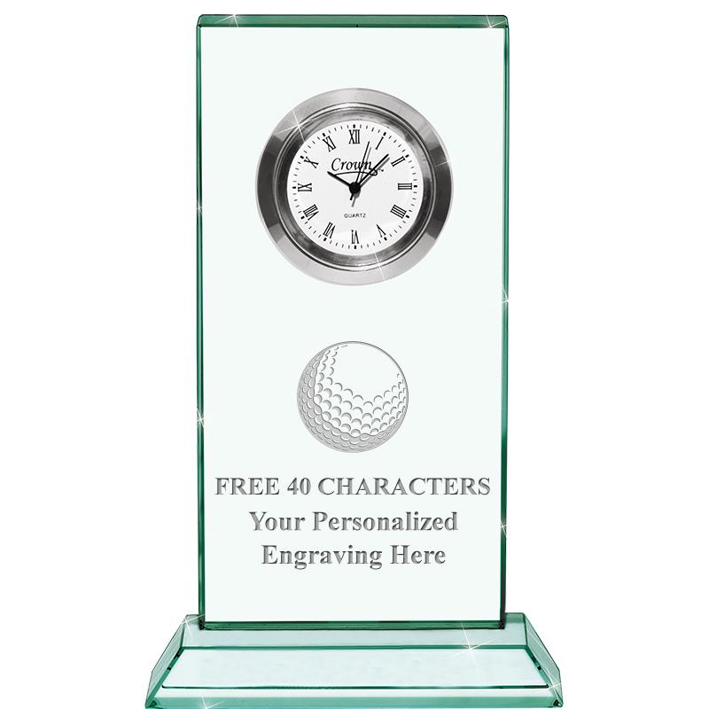 4.75" JADE DUO CLOCK CRYSTAL