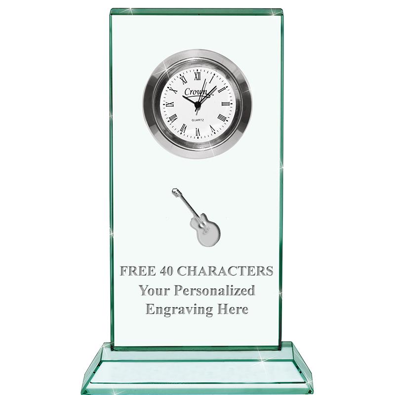 4.75" JADE DUO CLOCK CRYSTAL