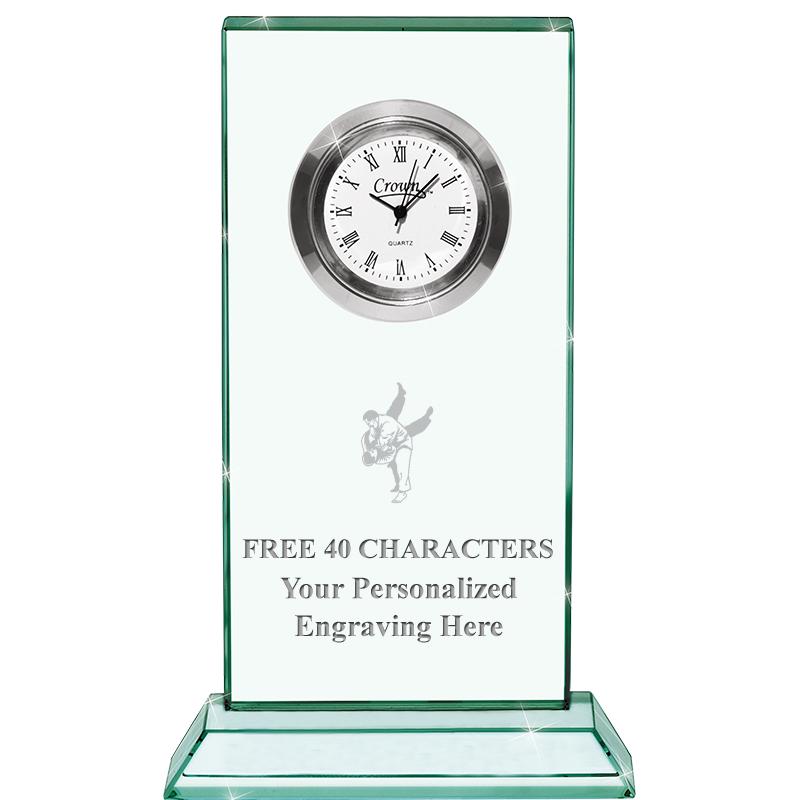 4.75" JADE DUO CLOCK CRYSTAL