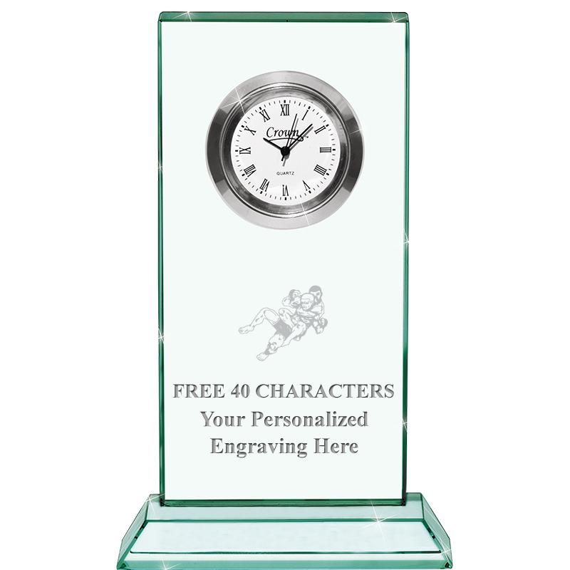 4.75" JADE DUO CLOCK CRYSTAL