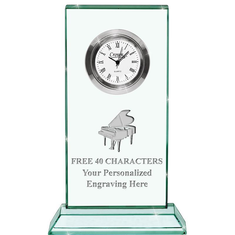 4.75" JADE DUO CLOCK CRYSTAL