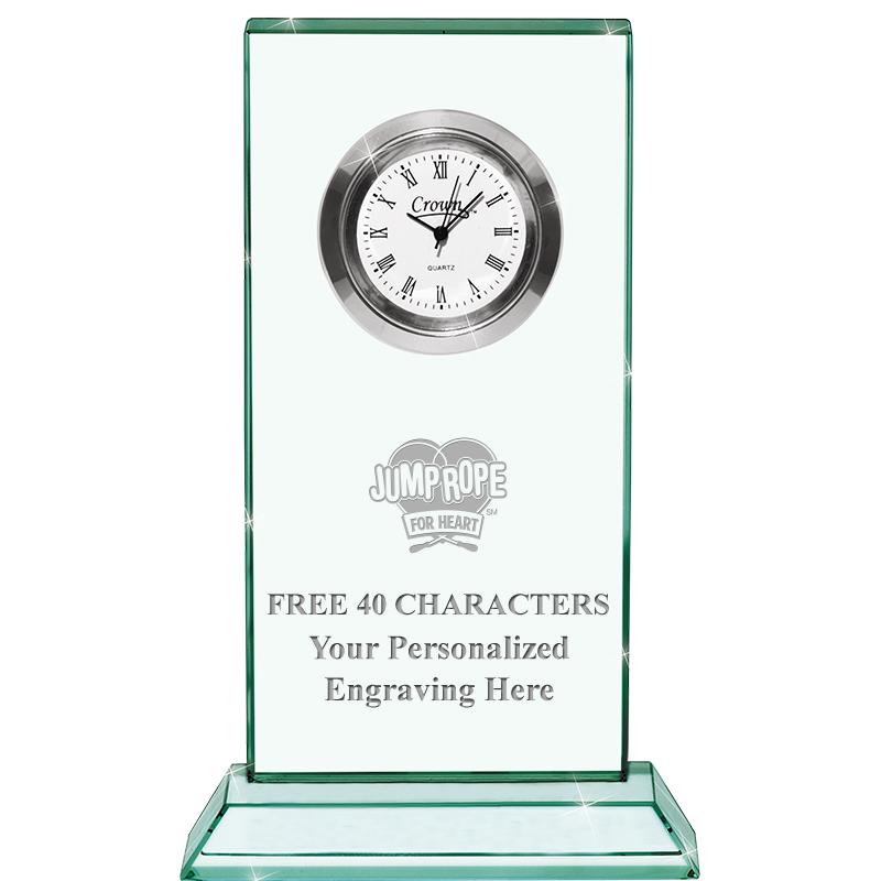 4.75" JADE DUO CLOCK CRYSTAL