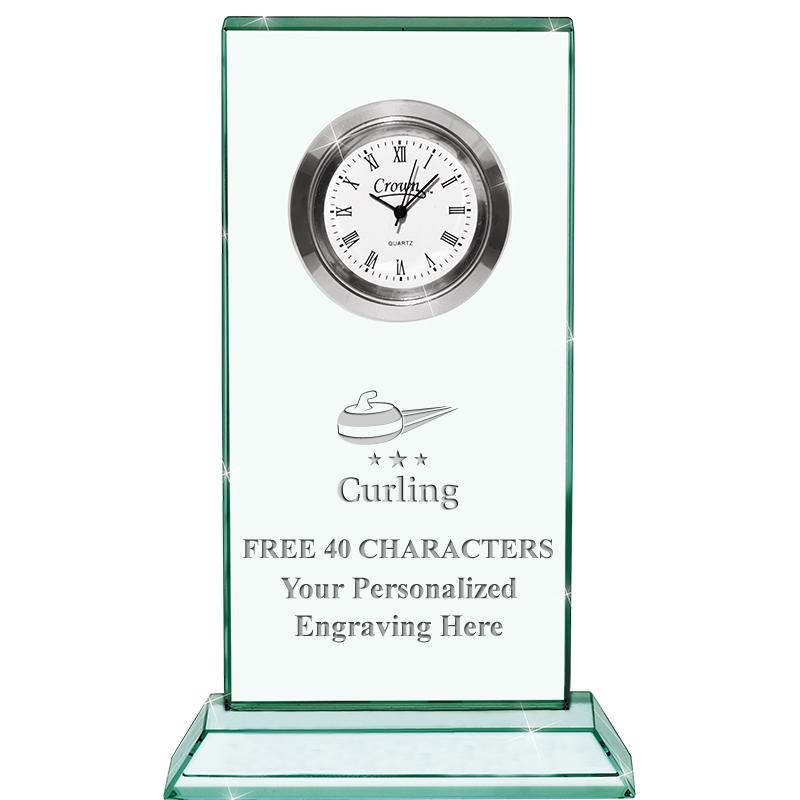 4.75" JADE DUO CLOCK CRYSTAL