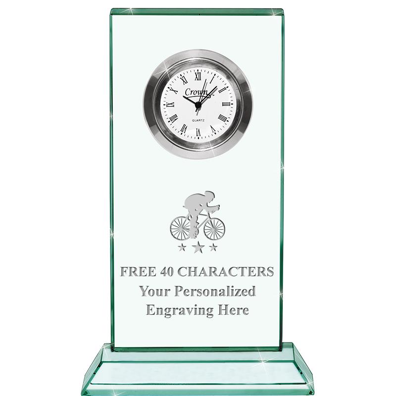 4.75" JADE DUO CLOCK CRYSTAL