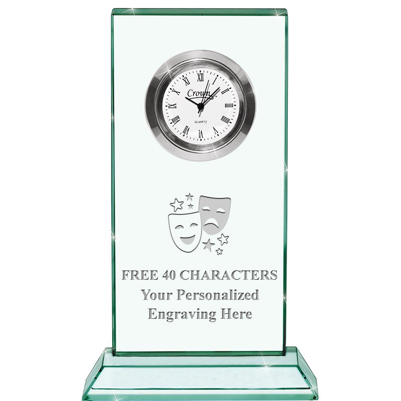 4.75" JADE DUO CLOCK CRYSTAL