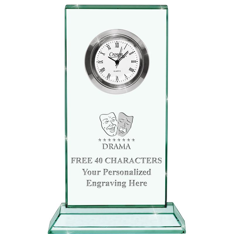 4.75" JADE DUO CLOCK CRYSTAL