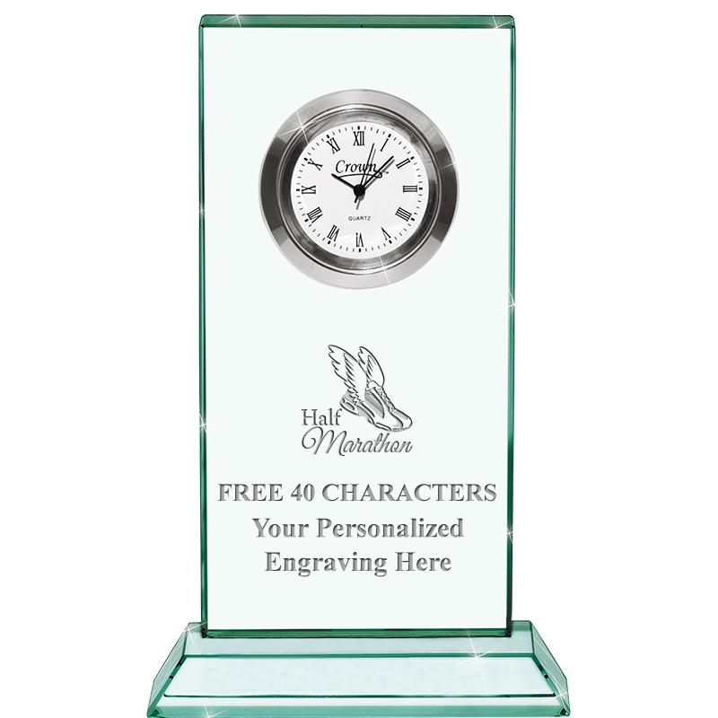 4.75" JADE DUO CLOCK CRYSTAL