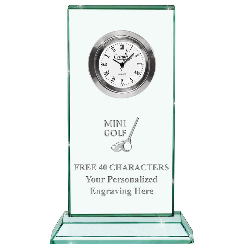 4.75" JADE DUO CLOCK CRYSTAL