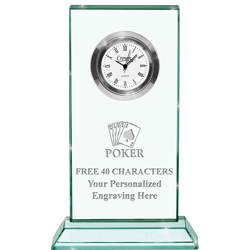 4.75" JADE DUO CLOCK CRYSTAL