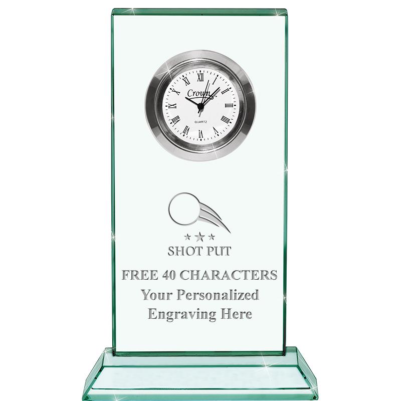 4.75" JADE DUO CLOCK CRYSTAL