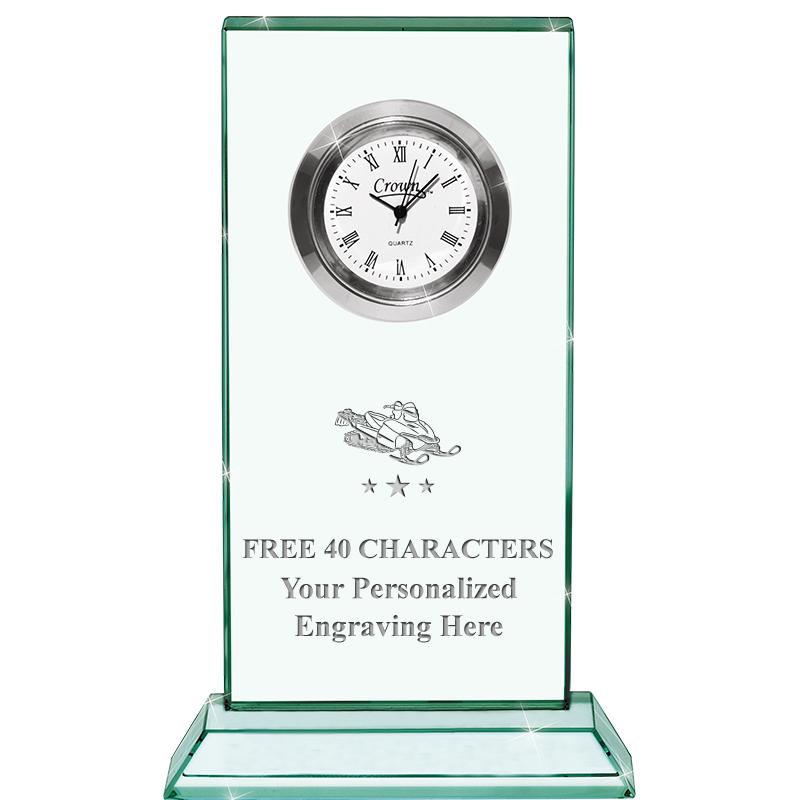 4.75" JADE DUO CLOCK CRYSTAL