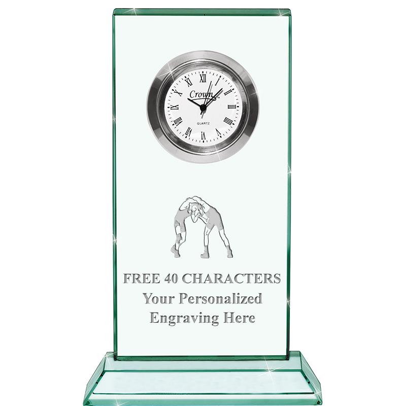 4.75" JADE DUO CLOCK CRYSTAL