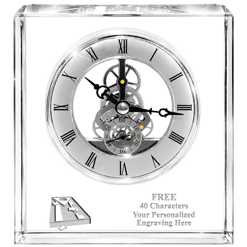 TIMELESS CRYSTAL CLOCK