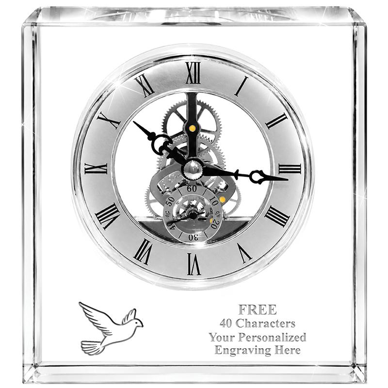 TIMELESS CRYSTAL CLOCK