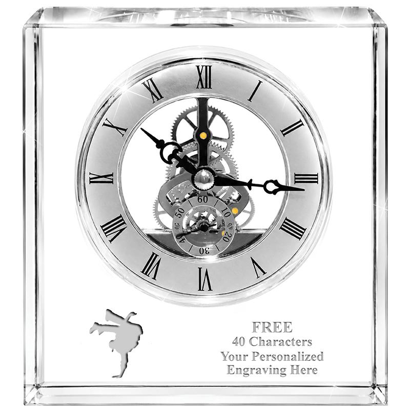 TIMELESS CRYSTAL CLOCK