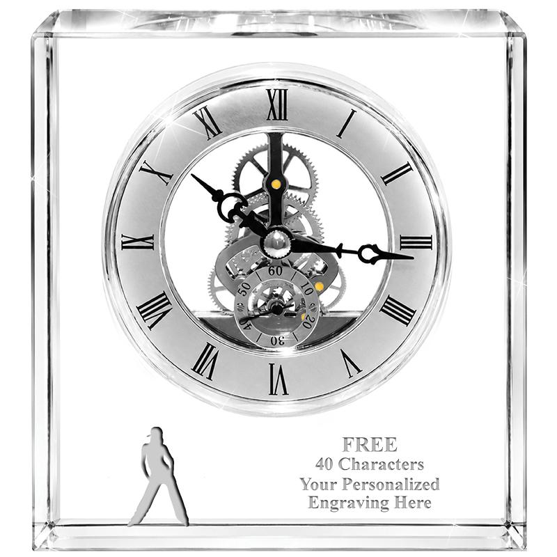 TIMELESS CRYSTAL CLOCK