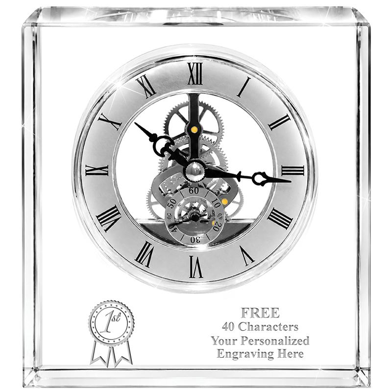 TIMELESS CRYSTAL CLOCK