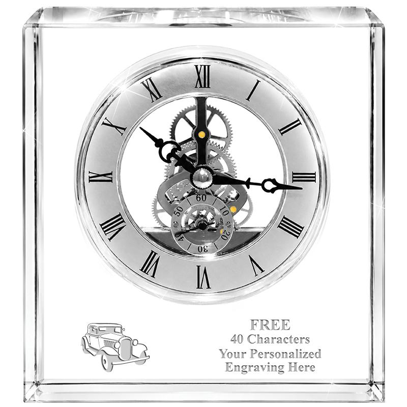 TIMELESS CRYSTAL CLOCK