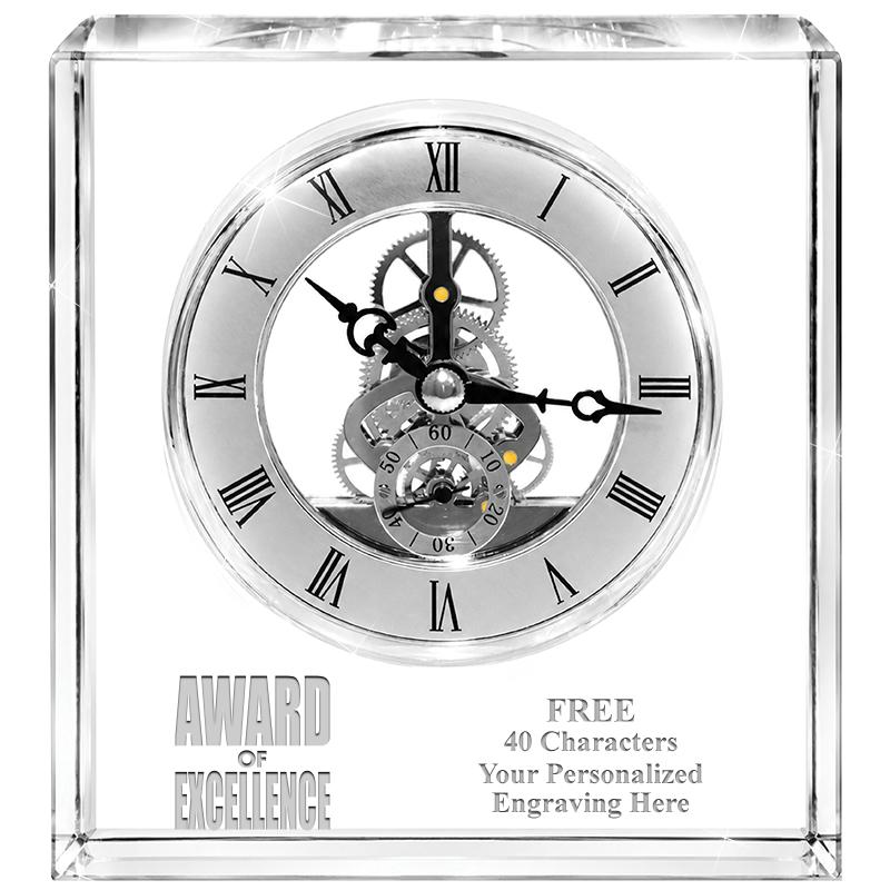 TIMELESS CRYSTAL CLOCK