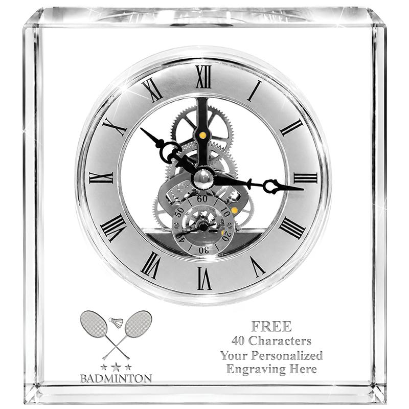 TIMELESS CRYSTAL CLOCK