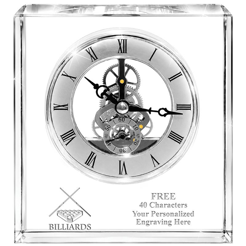 TIMELESS CRYSTAL CLOCK