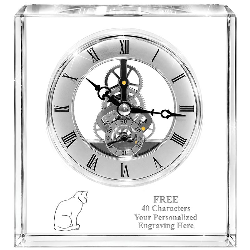 TIMELESS CRYSTAL CLOCK
