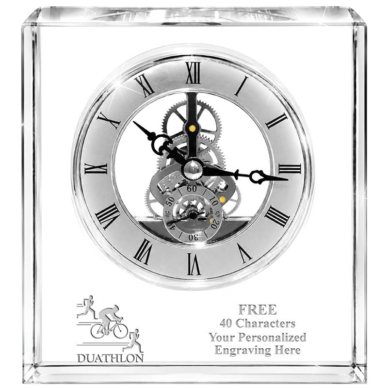 TIMELESS CRYSTAL CLOCK