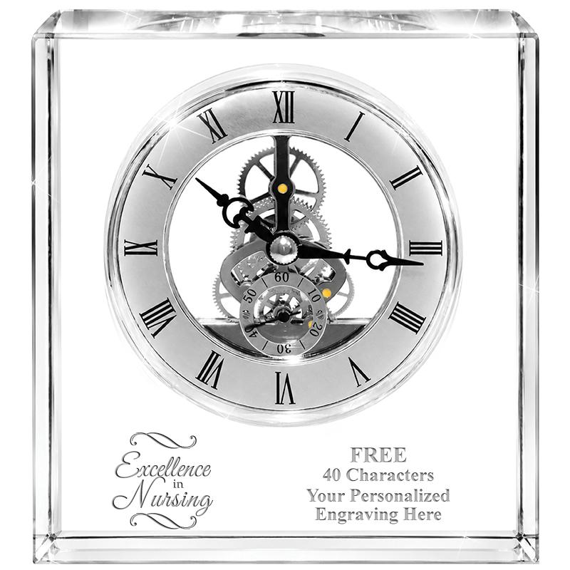 TIMELESS CRYSTAL CLOCK