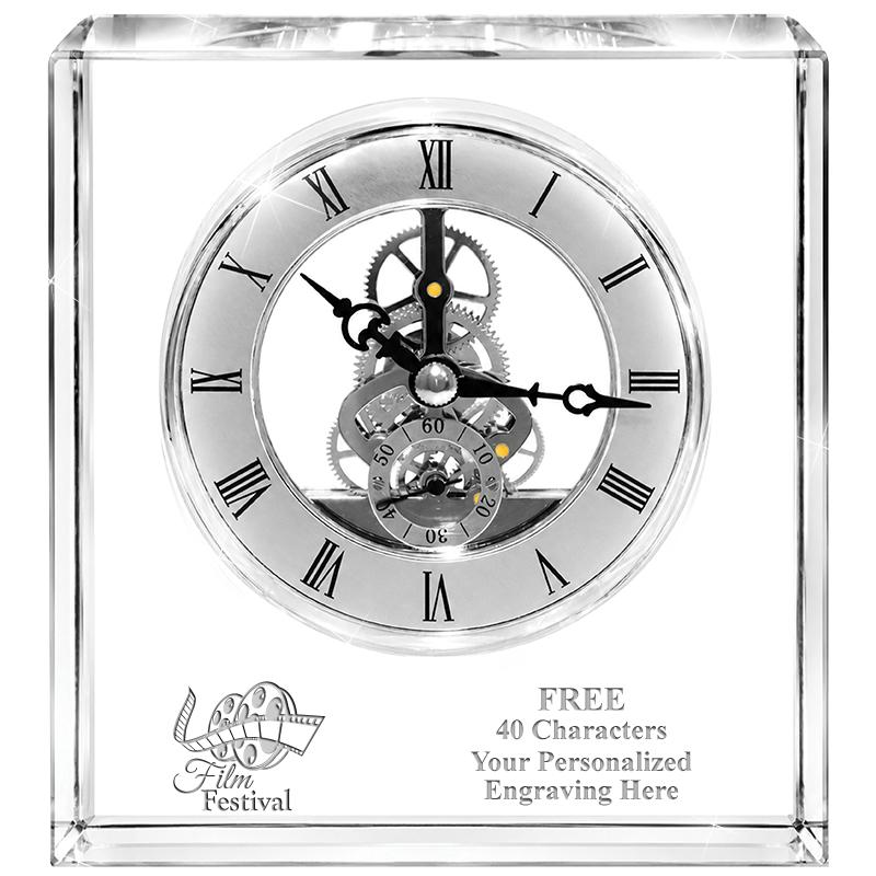 TIMELESS CRYSTAL CLOCK