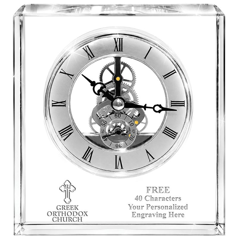TIMELESS CRYSTAL CLOCK