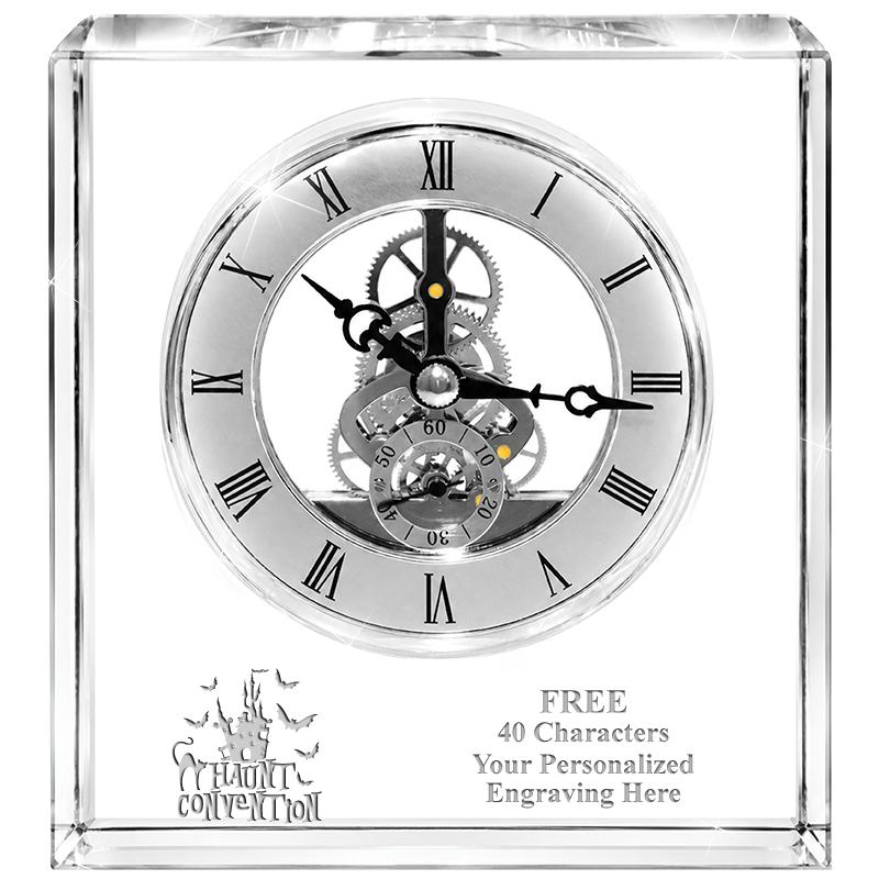 TIMELESS CRYSTAL CLOCK