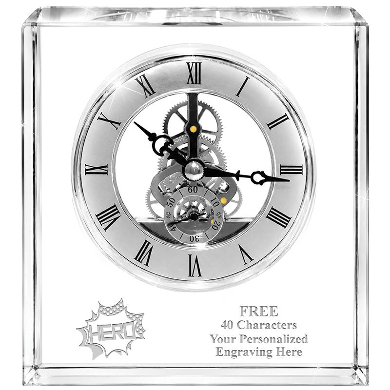 TIMELESS CRYSTAL CLOCK