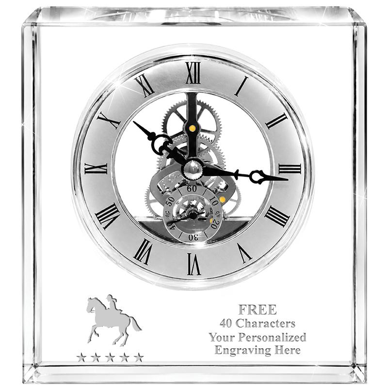 TIMELESS CRYSTAL CLOCK