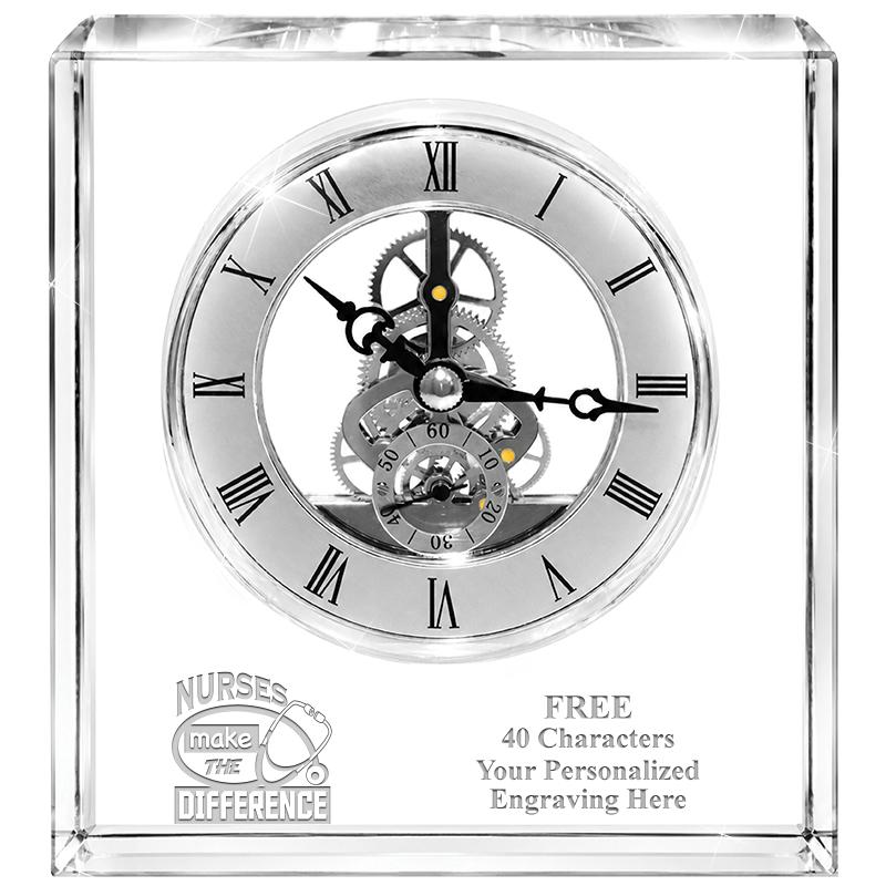 TIMELESS CRYSTAL CLOCK