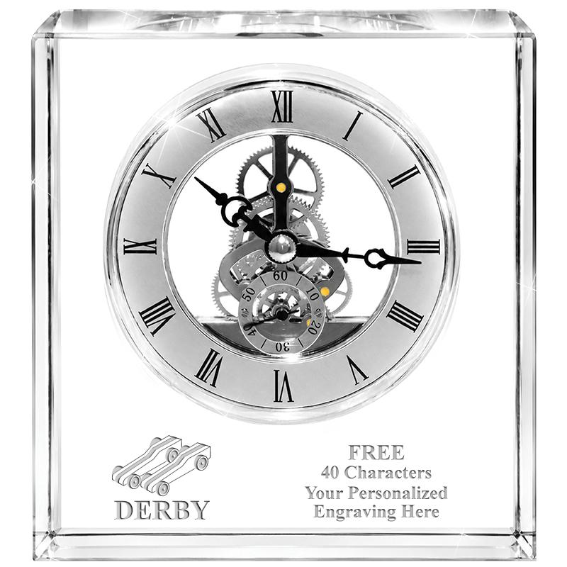 TIMELESS CRYSTAL CLOCK