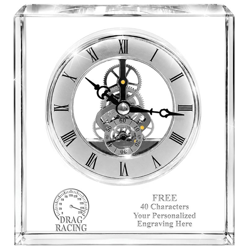 TIMELESS CRYSTAL CLOCK