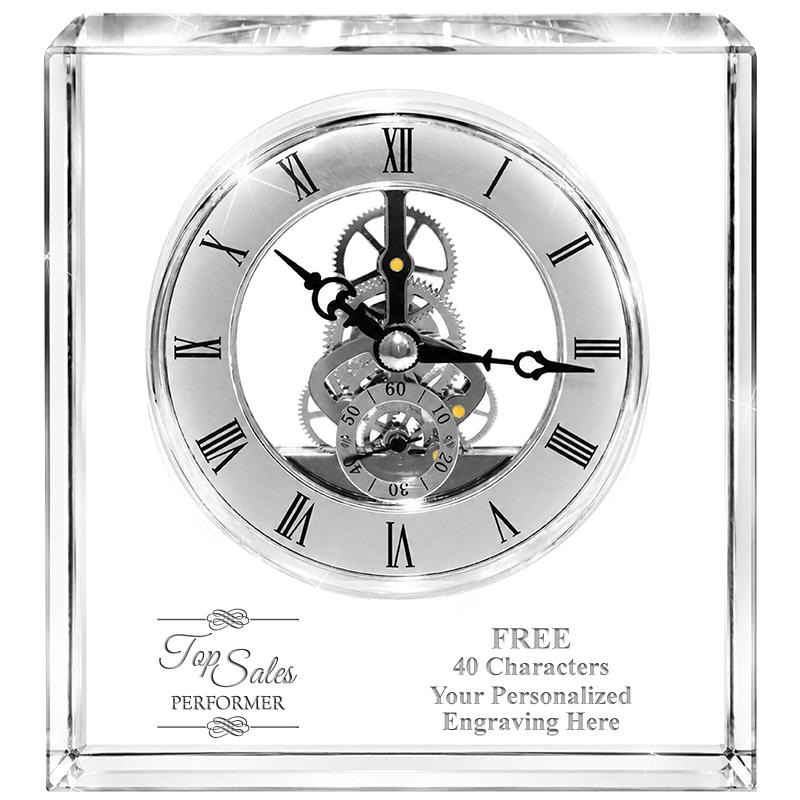 TIMELESS CRYSTAL CLOCK