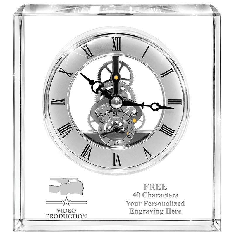 TIMELESS CRYSTAL CLOCK