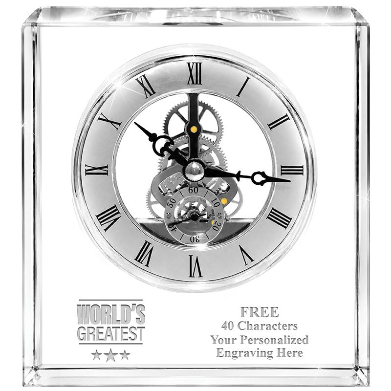 TIMELESS CRYSTAL CLOCK